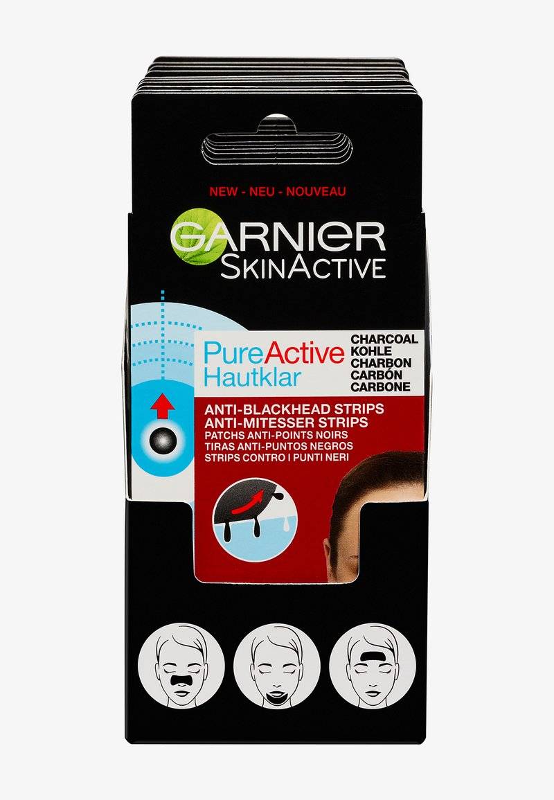Garnier Garnier SKIN CLEAR CHARCOAL NOSE STRIPS - Face mask Neueste Mode