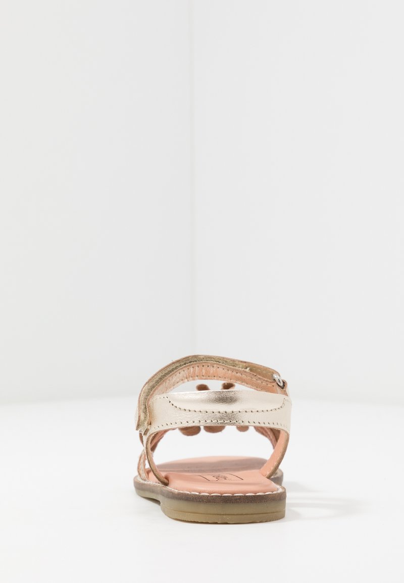 Friboo Friboo LEATHER - Sandals - gold Riesige Rabatte