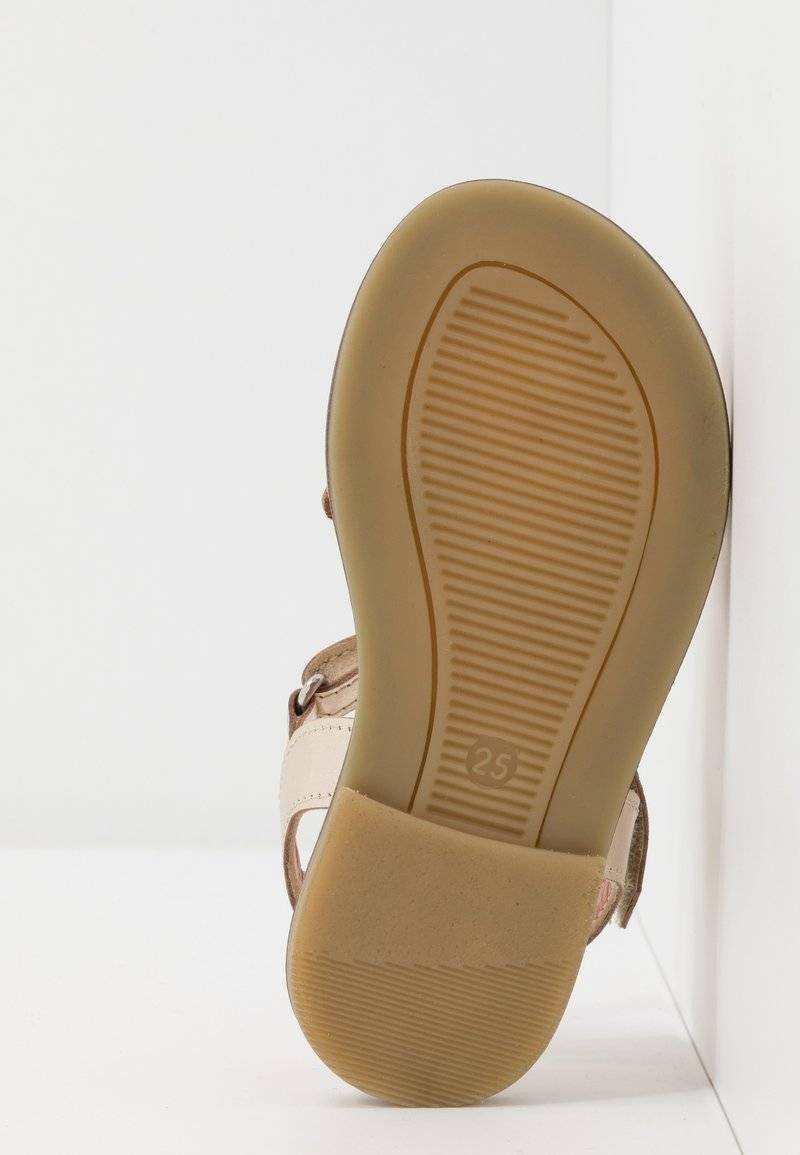 Friboo Friboo LEATHER - Sandals - gold Riesige Rabatte