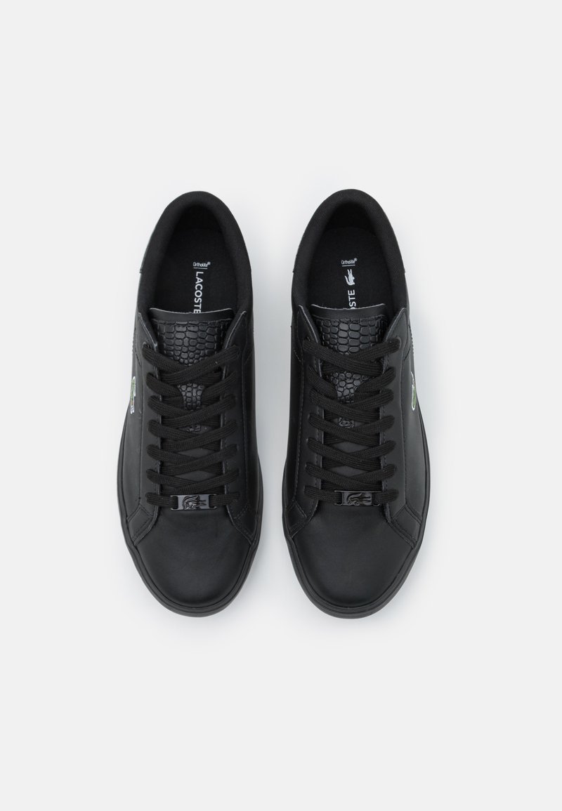Lacoste Lacoste POWERCOURT - Trainers - black 50% Rabatt mit kostenlosem Versand