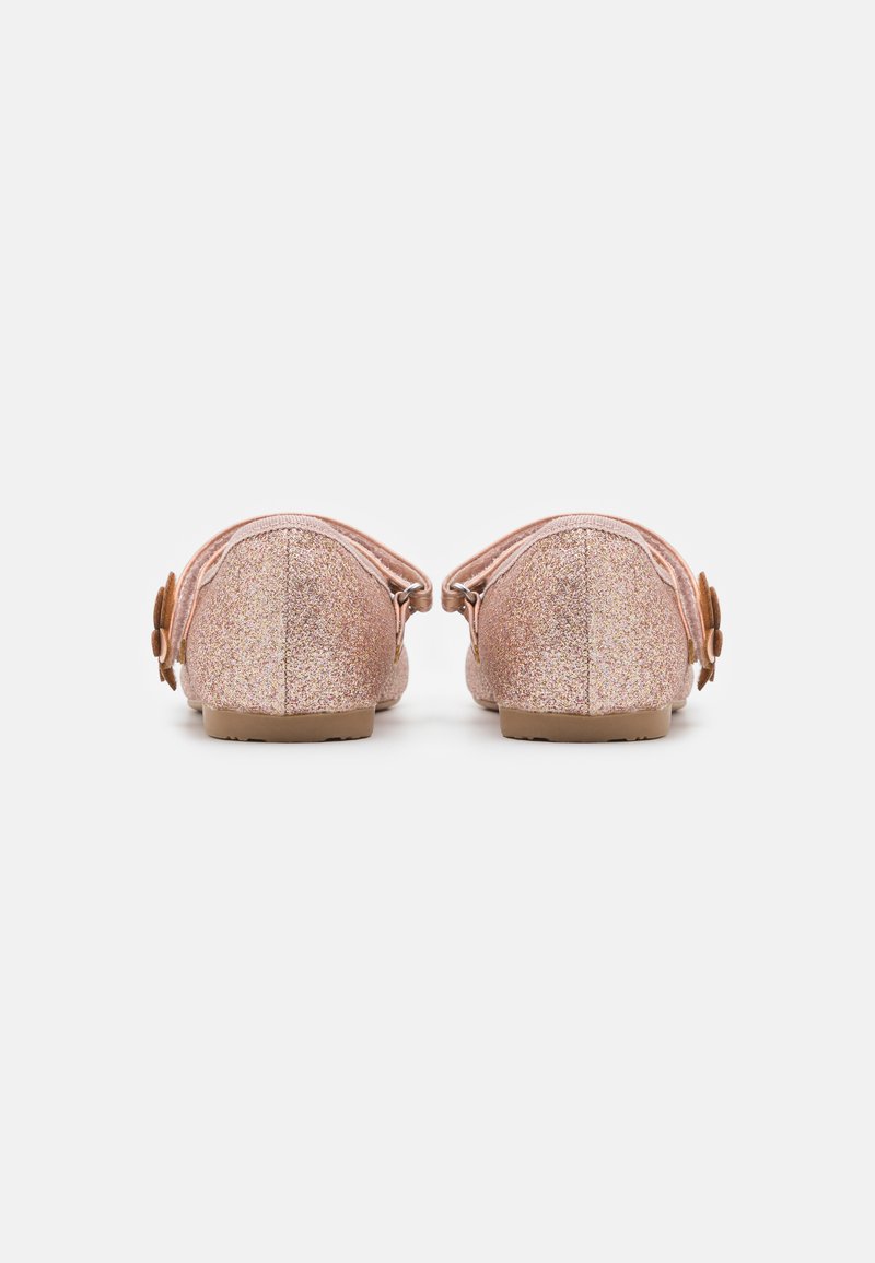 Friboo Friboo Ankle strap ballet pumps - rose gold Rabatte dieses Monats