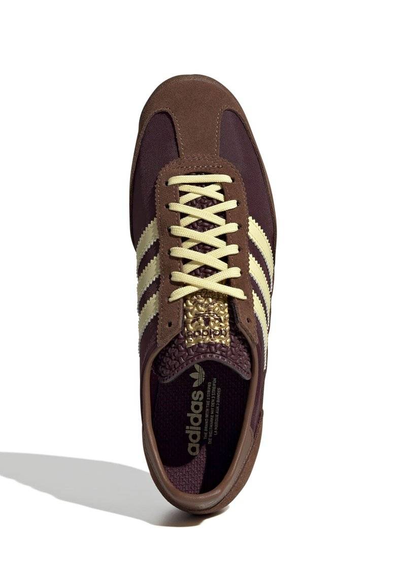 adidas Originals adidas Originals SL72 OG - Trainers - maroon almost yellow preloved brown Blitzverkäufe