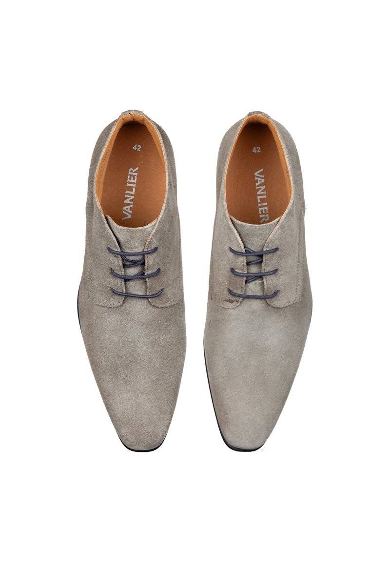Van Lier Van Lier Lace-up ankle boots - taupe Fabrik Onlineshop