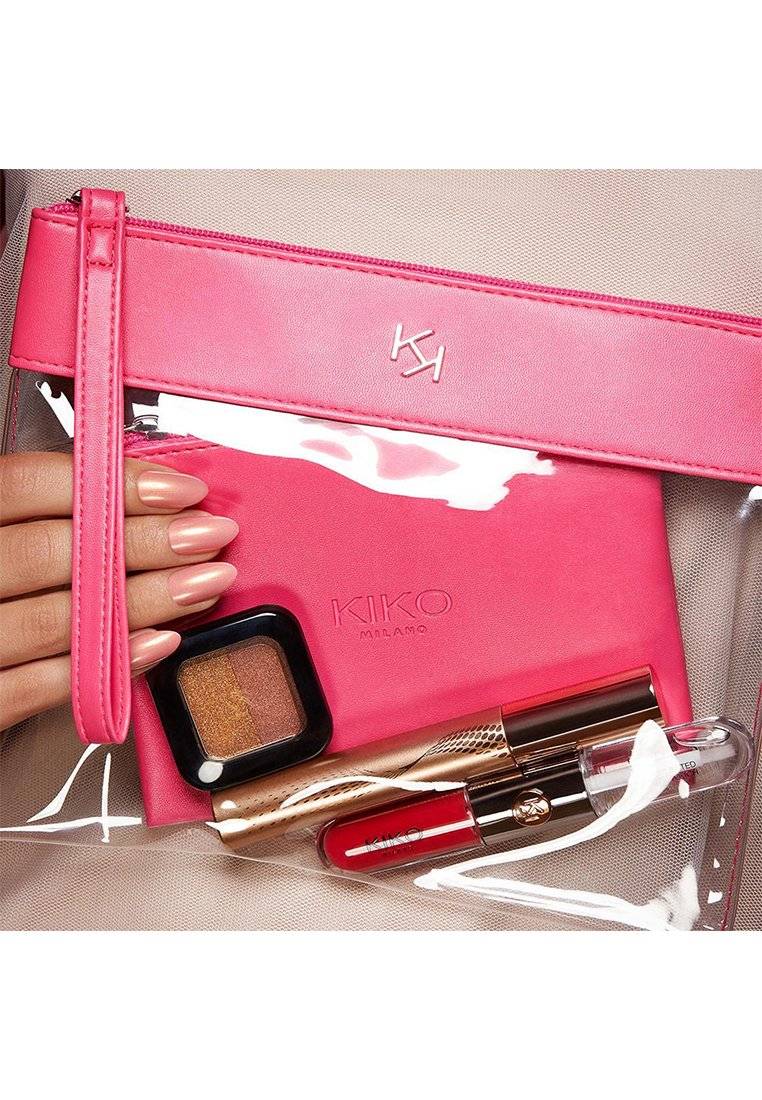 KIKO Milano KIKO Milano TRANSPARENT BEAUTY CASE - Makeup accessory - 002 fuchsia Black Friday