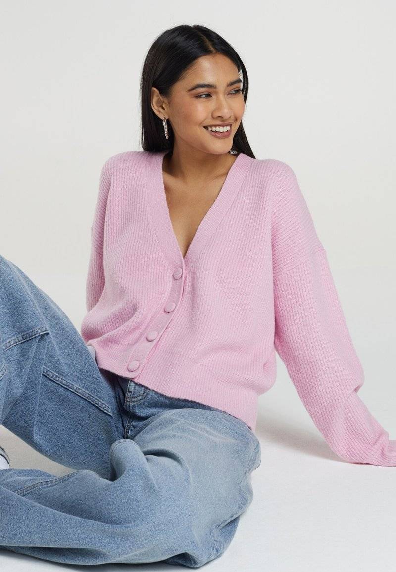 Brave Soul Brave Soul LKC-230DAFFIE - Cardigan - pink Bestseller