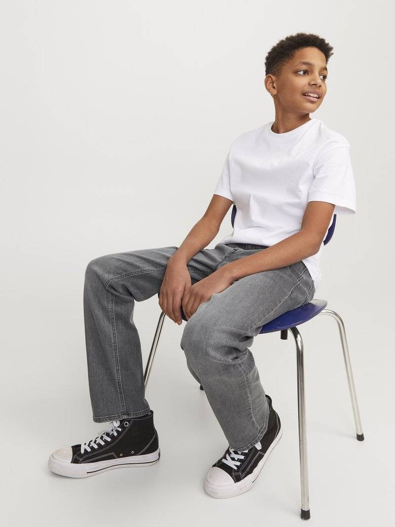 Jack & Jones Junior Jack & Jones Junior JJICLARK JJORIG - Straight leg jeans - grey denim Wochenangebot
