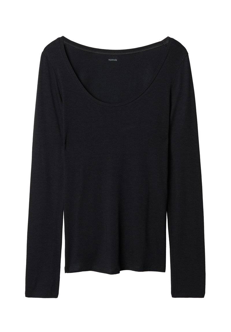 Tezenis Tezenis ROUND-NECK - Long sleeved top - nero Bis zu 60% Rabatt