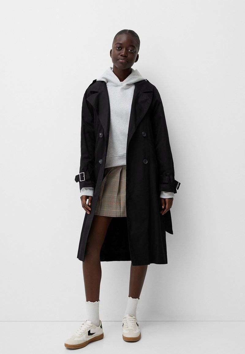 Bershka Bershka Trenchcoat - black Discount Store für neue Produkte