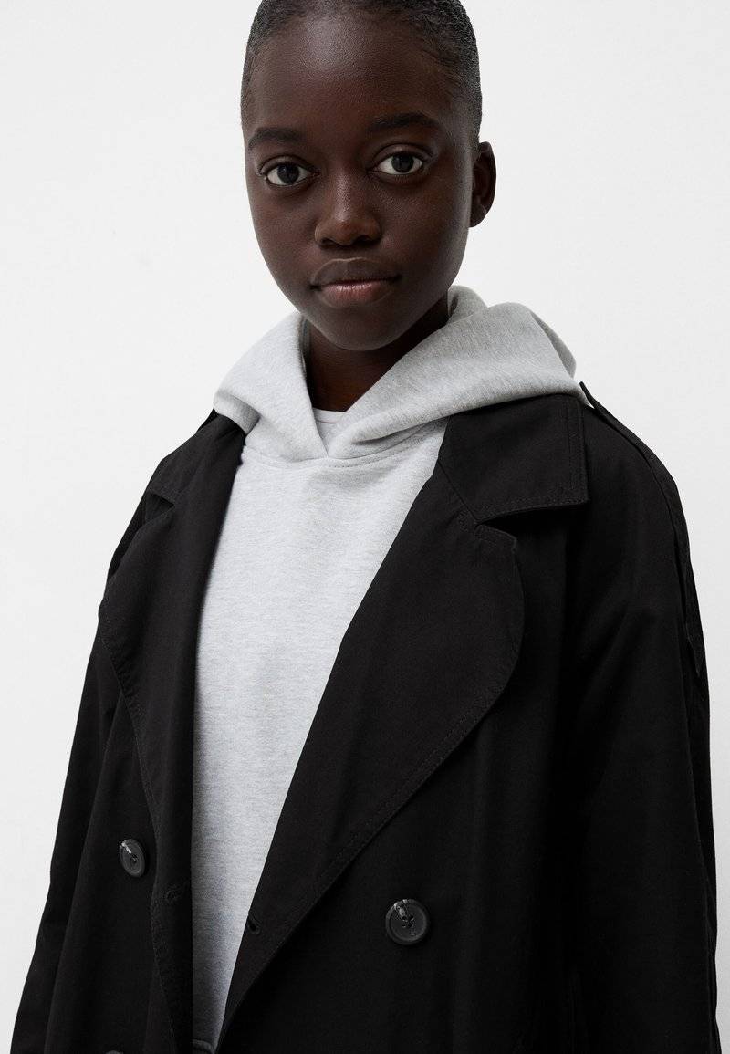 Bershka Bershka Trenchcoat - black Discount Store für neue Produkte