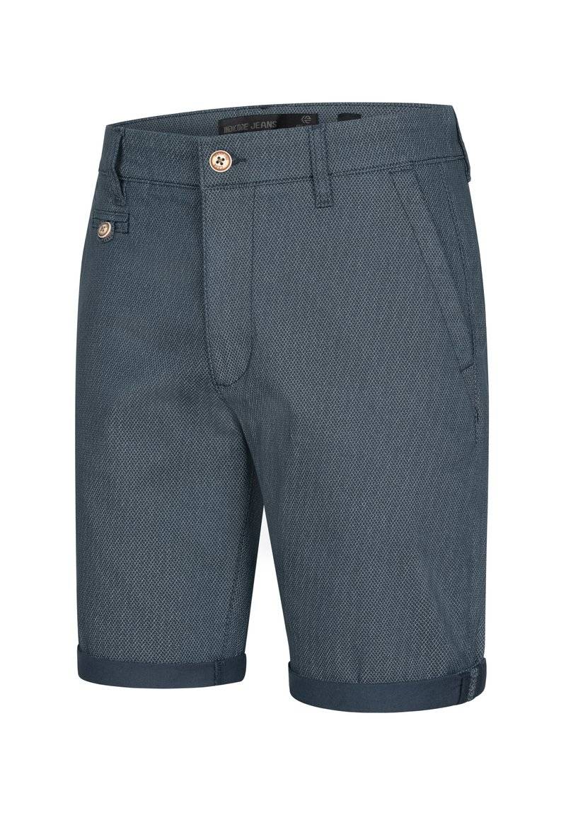 INDICODE JEANS INDICODE JEANS CUBA - Shorts - mottled blue Super Rabatt