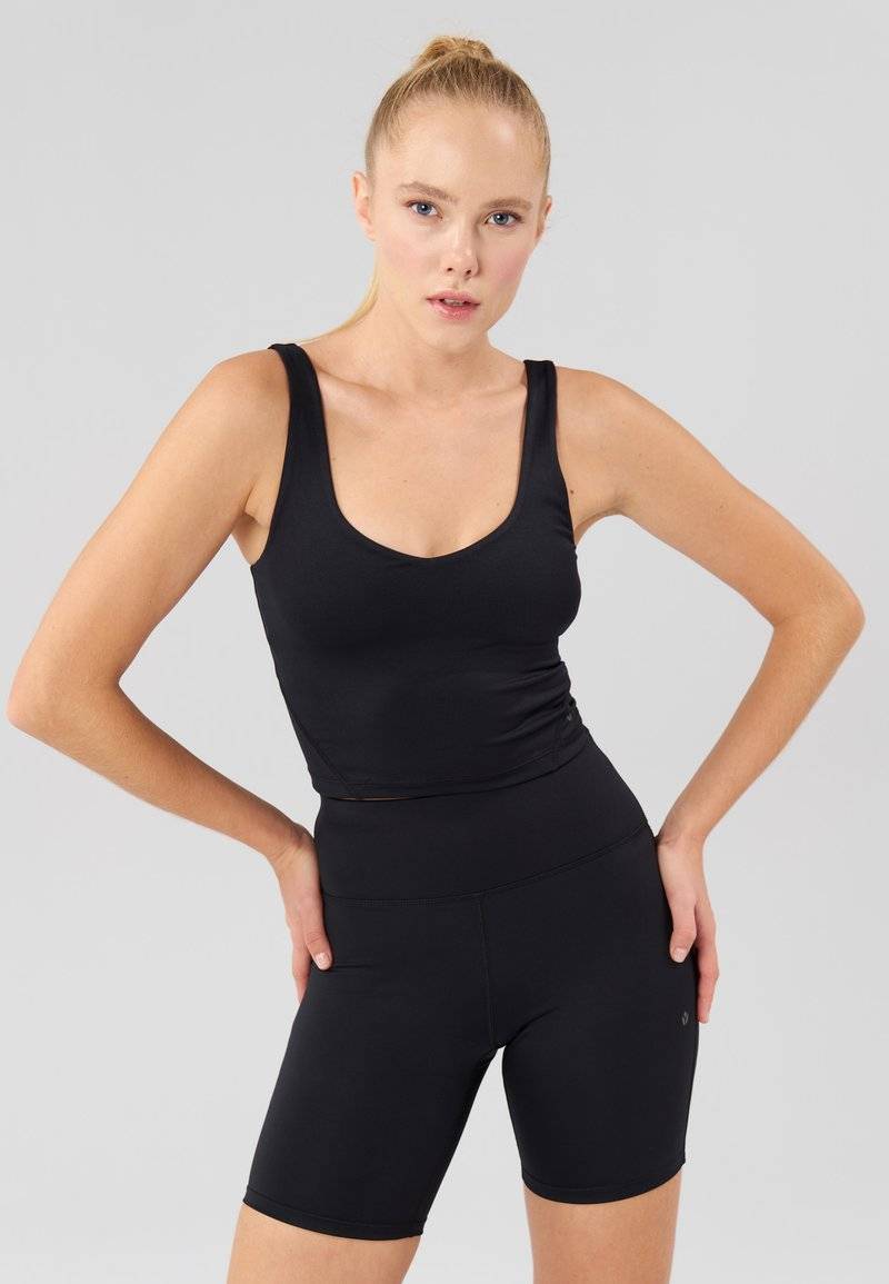 Even&Odd active Even&Odd active Top - black Kostenloser Versand international