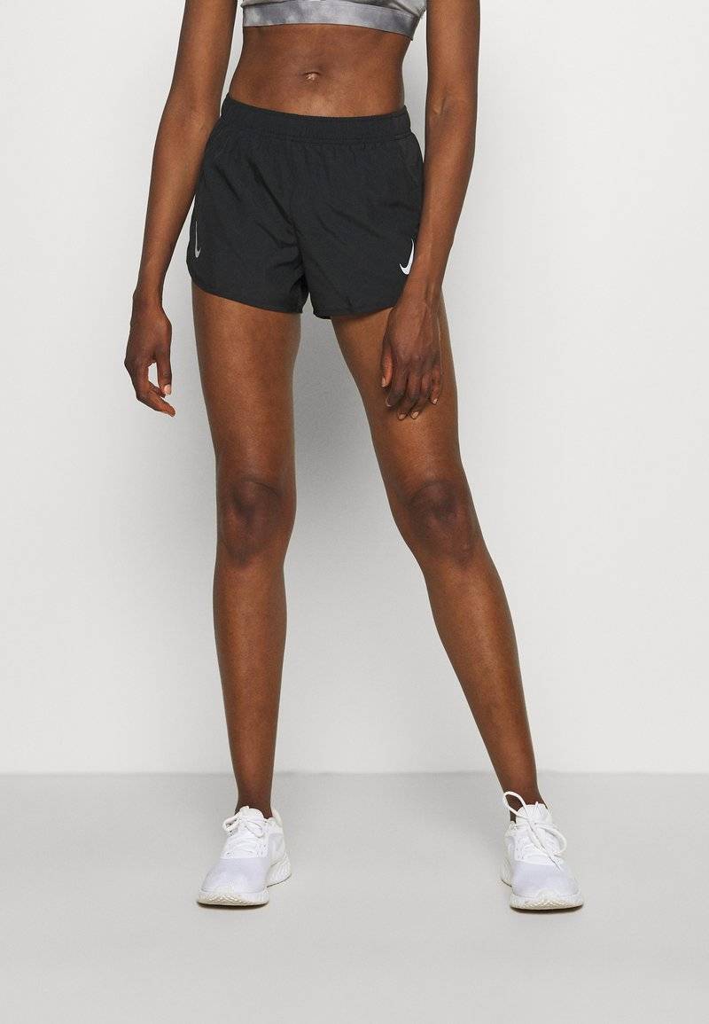 Nike Performance Nike Performance FAST TEMPO SHORT - Sports shorts - black 50% Rabatt für begrenzte Zeit