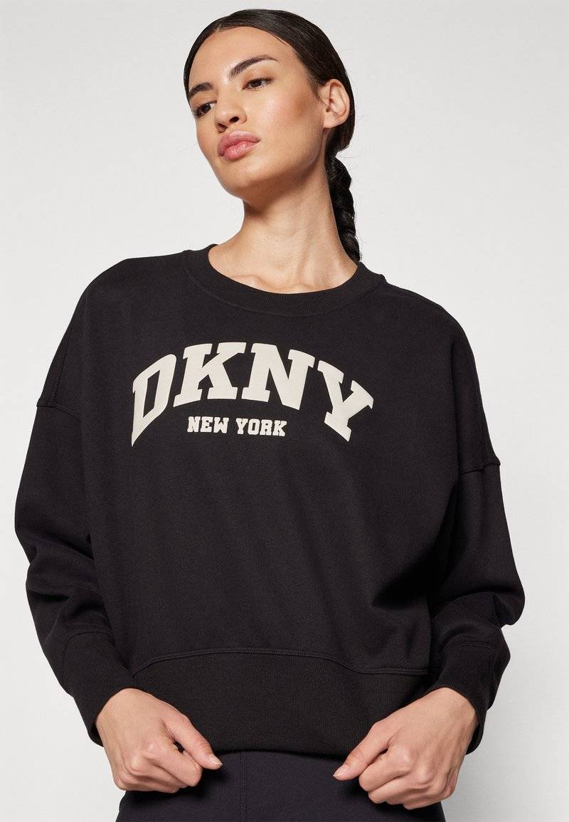 DKNY DKNY VARSITY PUFF LOGO SLEEVE - Sweatshirt Hotsell