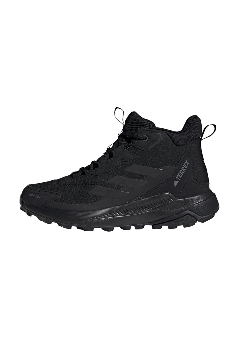 Adidas Terrex Adidas Terrex TERREX ANYLANDER MID RAIN.RDY HIKING - Hiking shoes - core black core black grey four Schlussverkauf