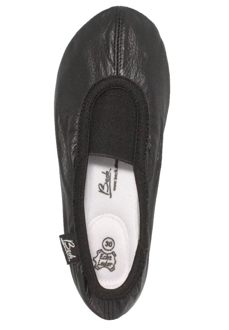 Beck Beck GYMNASTIK BASIC - Slippers - black Großer Ausverkauf