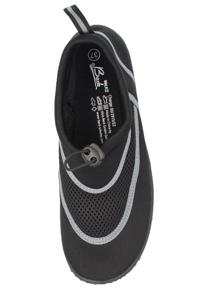 Beck Beck AQUA - Pool shoes - black Lagerräumung