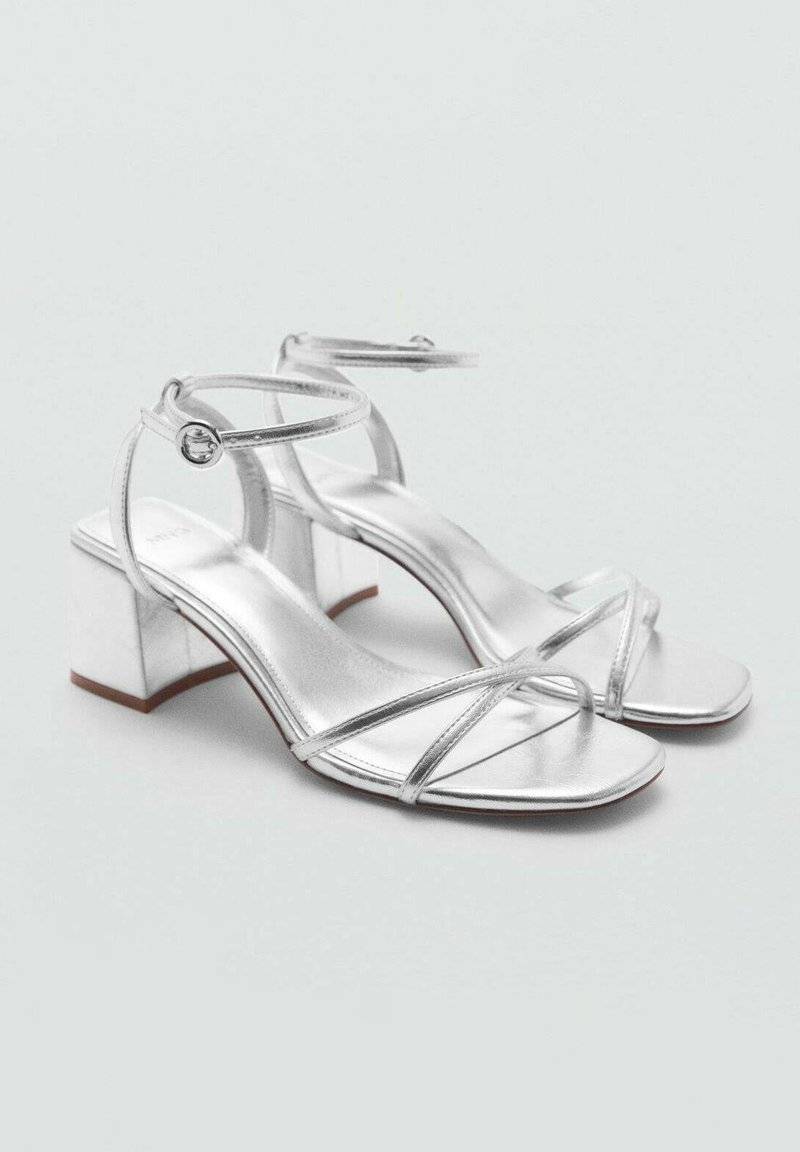 Mango Mango Sandals - plata Heißer Verkauf