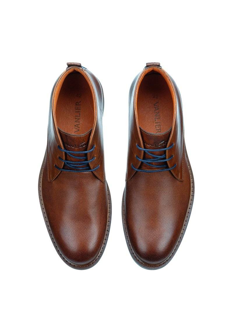 Van Lier Van Lier BOSTON - Lace-ups - cognac Top Angebot