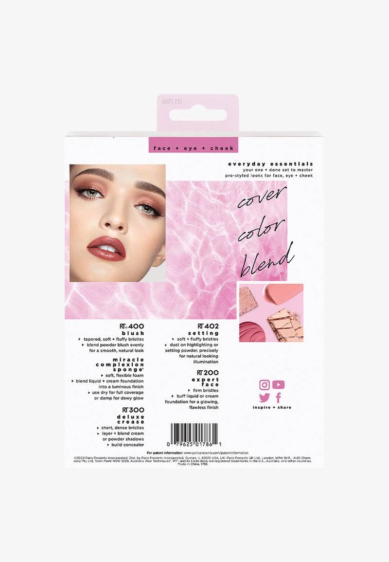 Real Techniques Real Techniques EVERYDAY ESSENTIALS SET - Makeup brush set Räumungsverkauf