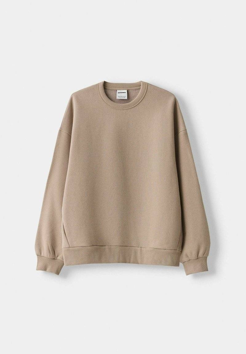 Bershka Bershka Sweatshirt - sand Sonderangebot der Fabrik