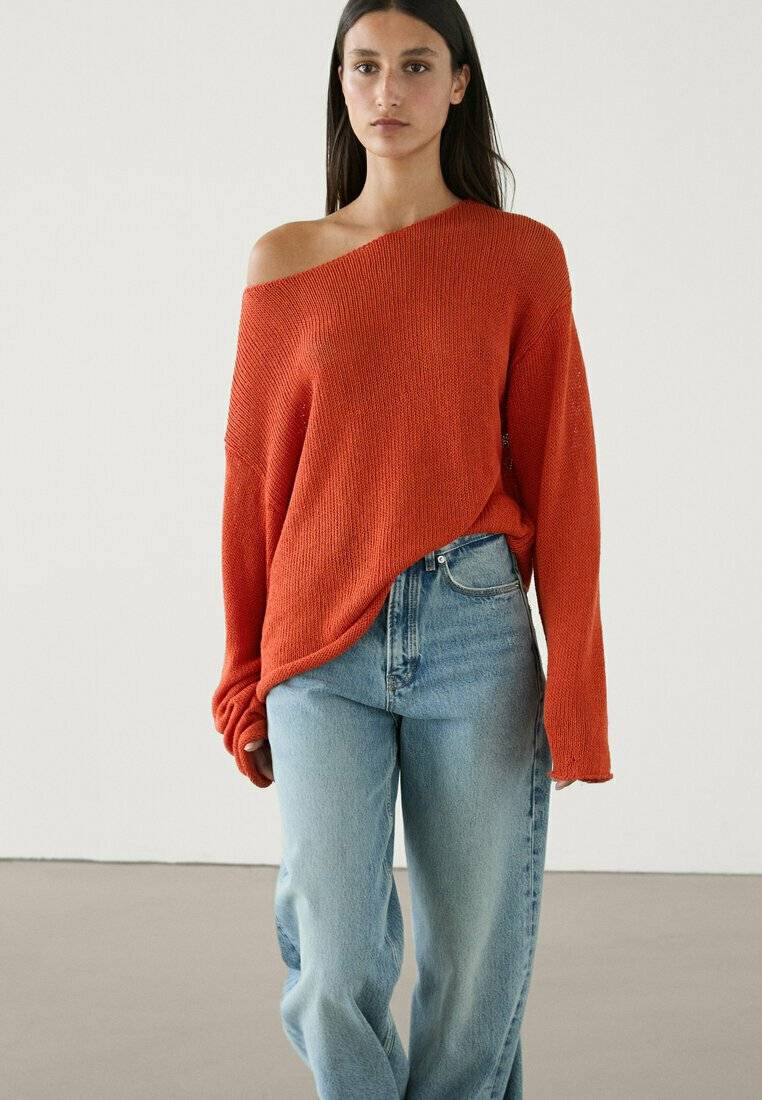 Massimo Dutti Massimo Dutti Jumper - red Bis zu 55% Rabatt