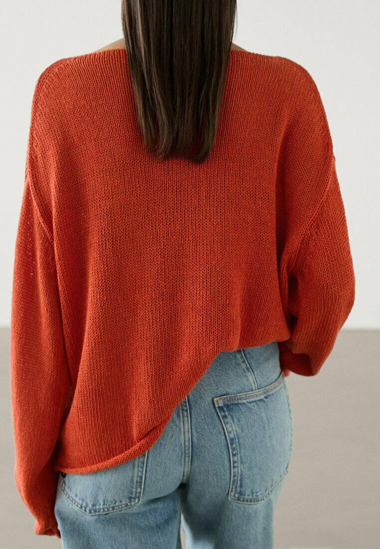 Massimo Dutti Massimo Dutti Jumper - red Bis zu 55% Rabatt