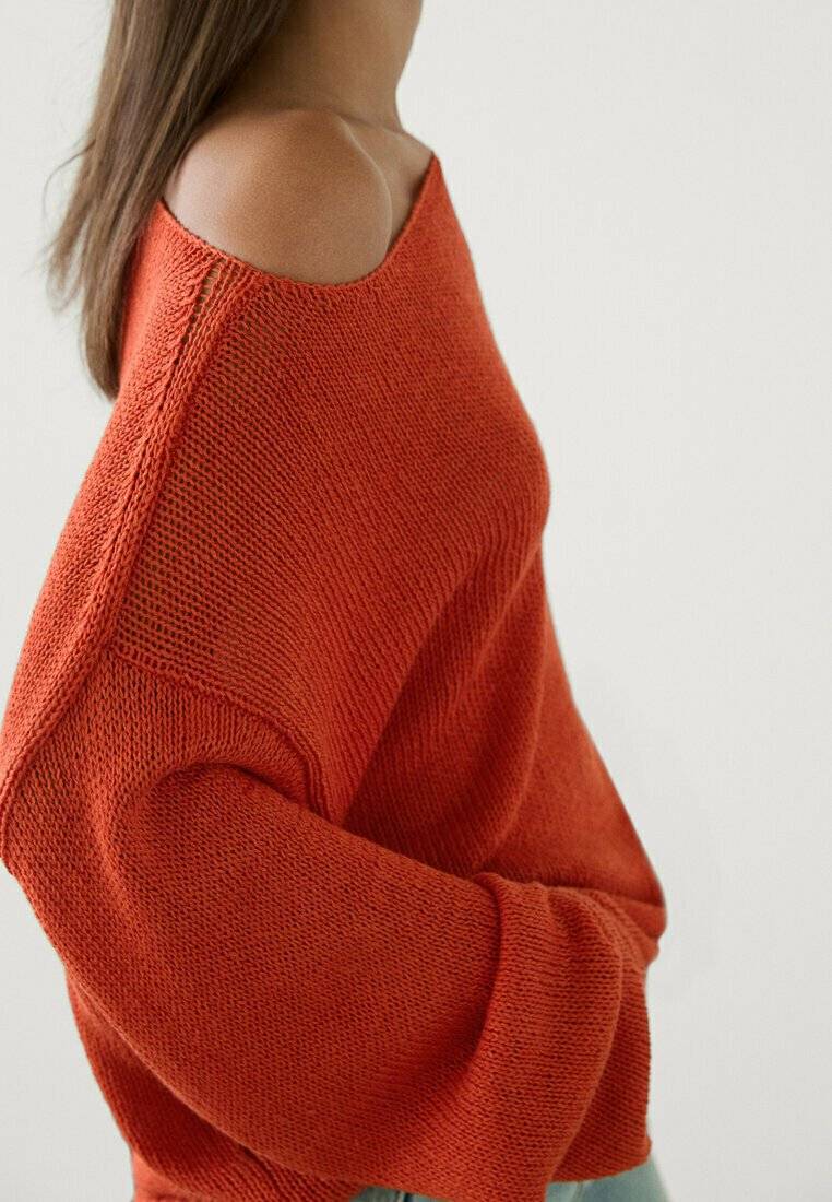 Massimo Dutti Massimo Dutti Jumper - red Bis zu 55% Rabatt