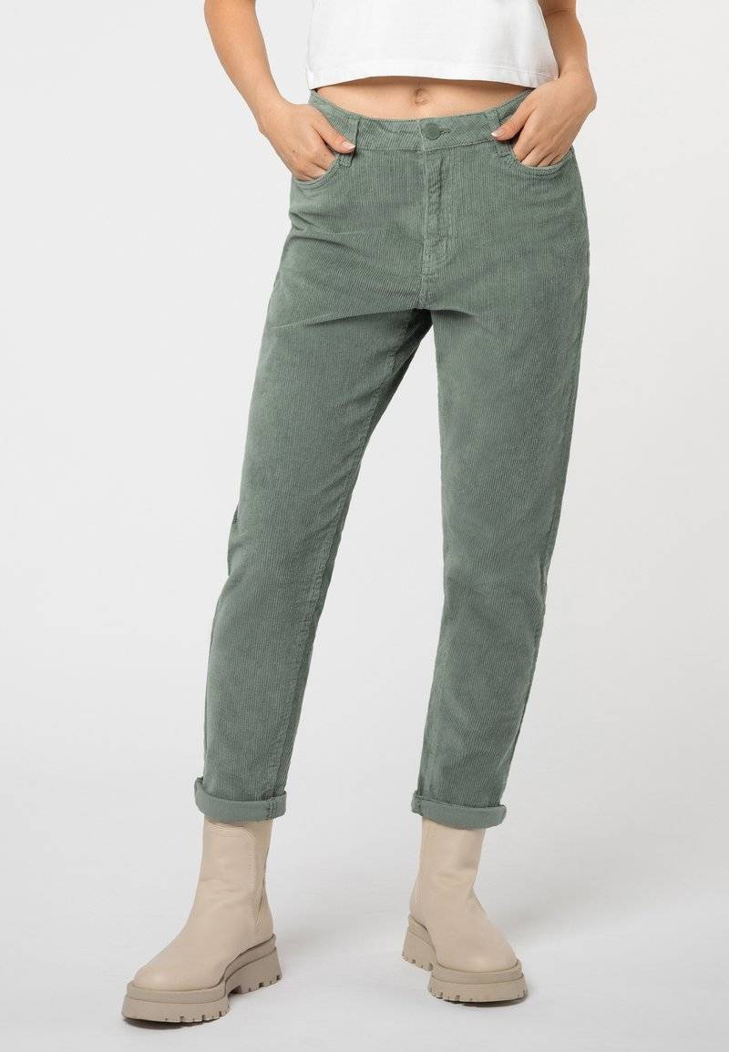 Eight 2 Nine Eight 2 Nine Trousers - middle green Nur noch ein Tag übrig