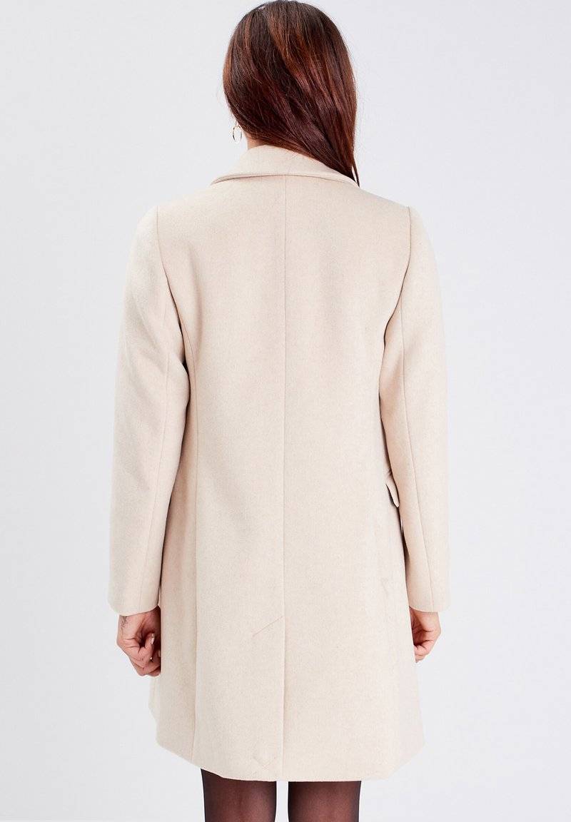 Cache Cache Cache Cache GERADER MIT KNÖPFEN - Classic coat - beige Clearance-Verkauf