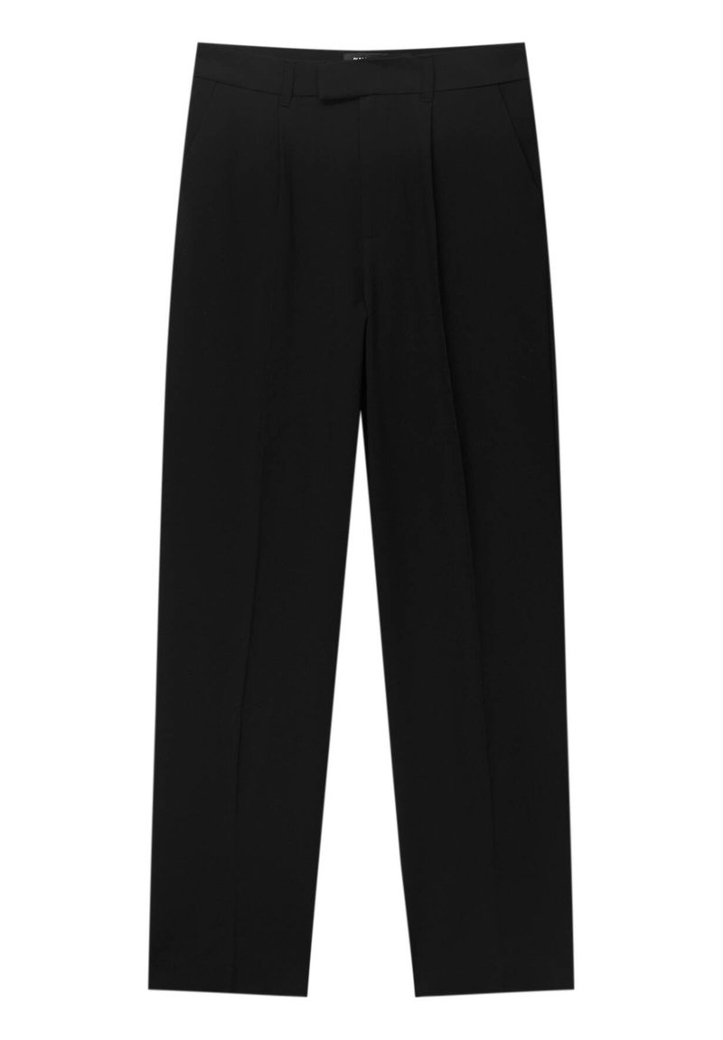 PULL&BEAR PULL&BEAR DARTED SMART - Trousers - black Speichern exportieren