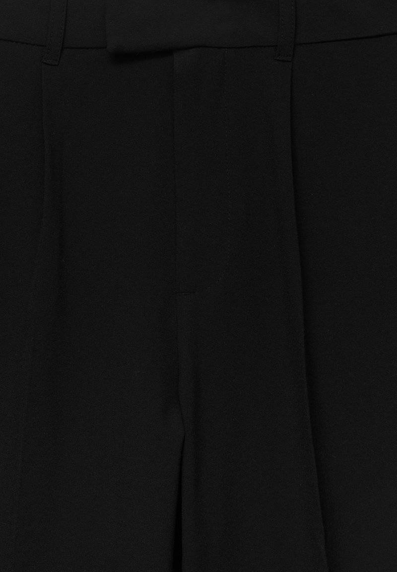 PULL&BEAR PULL&BEAR DARTED SMART - Trousers - black Speichern exportieren