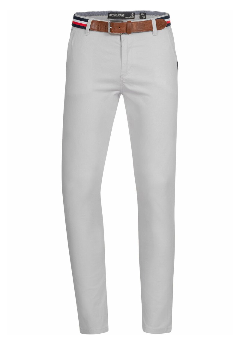 INDICODE JEANS INDICODE JEANS CHERRY - Chinos - light grey zollfrei