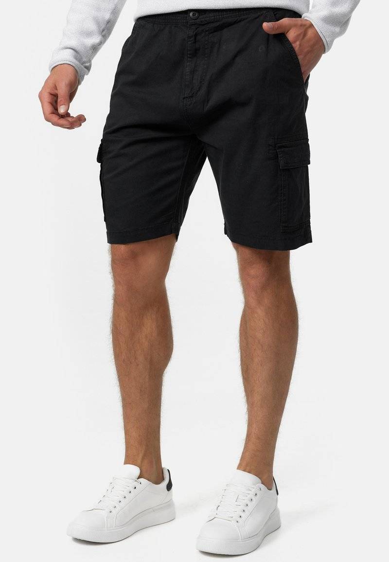 INDICODE JEANS INDICODE JEANS KINNAIRD - Shorts - black Angebote