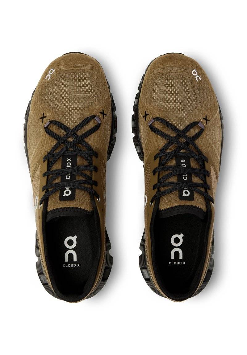 On On CLOUD X 3 - Neutral running shoes - hunter black Rabatt