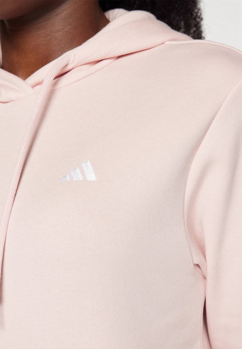 adidas Sportswear adidas Sportswear ESSENTIALS SMALL LOGO FEEL COZY HOODIE - Hoodie - sandy pink Neueste Mode