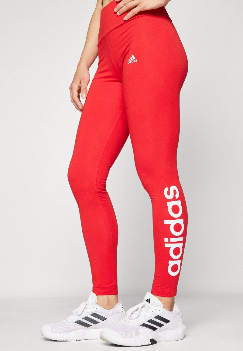 adidas Sportswear adidas Sportswear ESSENTIALS HIGH-WAISTED - Leggings - better scarlet Discount Store für neue Produkte