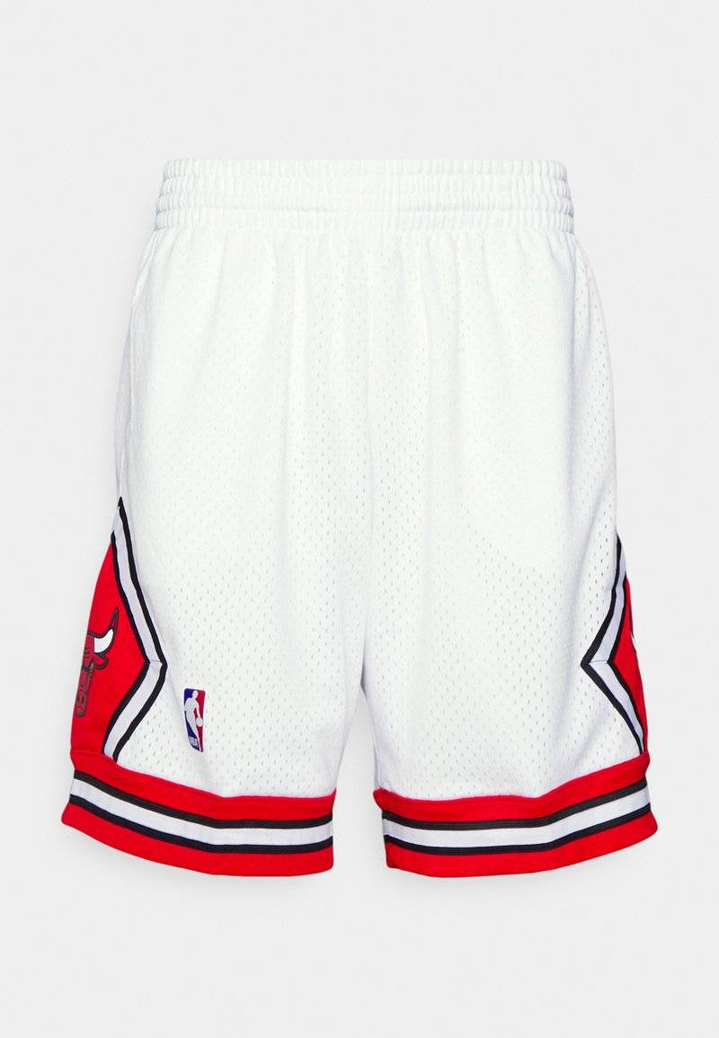 Mitchell & Ness Mitchell & Ness NBA CHICAGO BULLS SWINGMAN SHORT - Sports shorts - white Rabatte dieses Monats