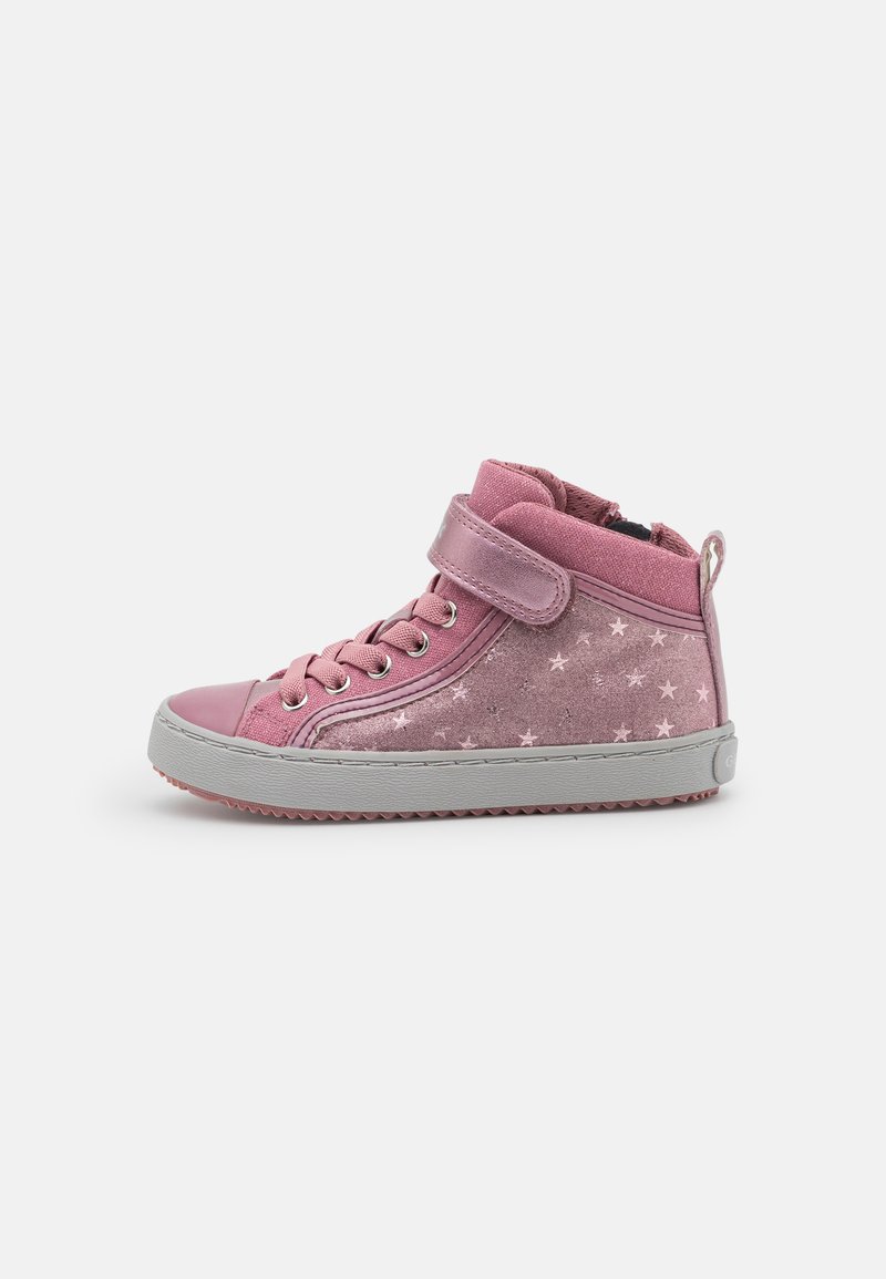 Geox Geox KALISPERA GIRL - High-top trainers - dark pink Lagerräumung