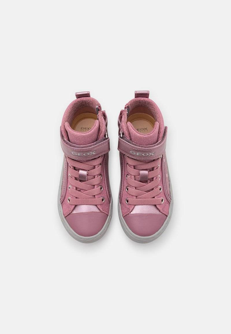 Geox Geox KALISPERA GIRL - High-top trainers - dark pink Lagerräumung