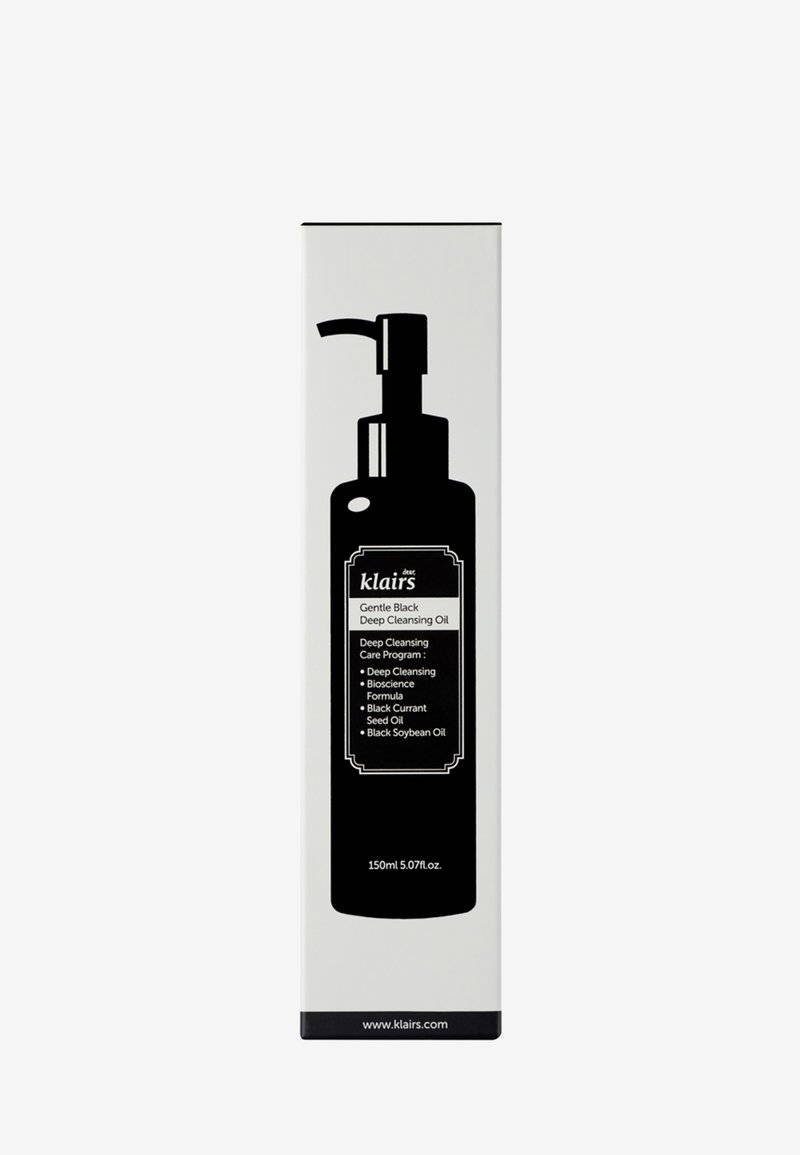 klairs klairs GENTLE BLACK DEEP CLEANSING OIL 150ML - Cleanser Räumungsverkauf