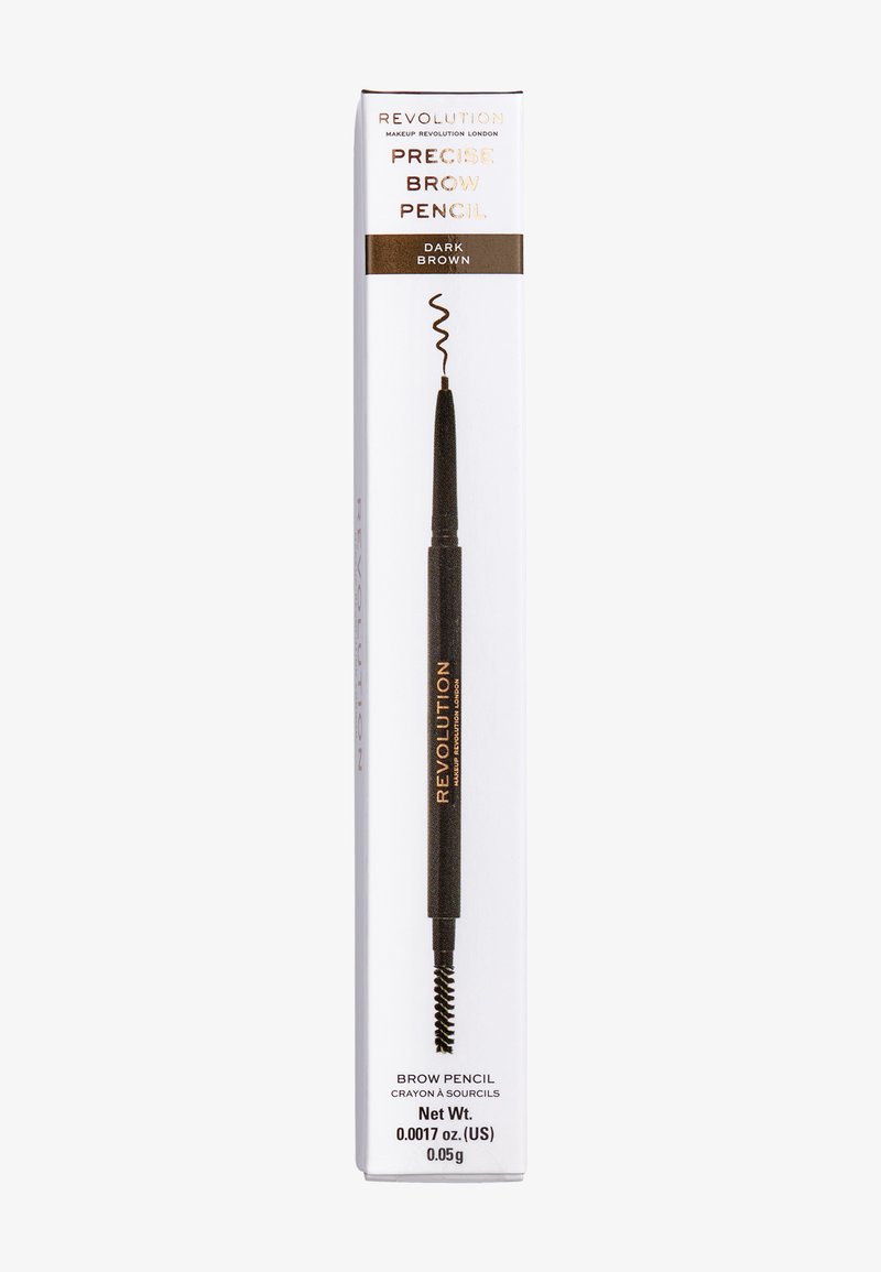 Makeup Revolution Makeup Revolution REVOLUTION PRECISE BROW PENCIL - Eyebrow pencil - dark brown Vierteljährliche Förderung