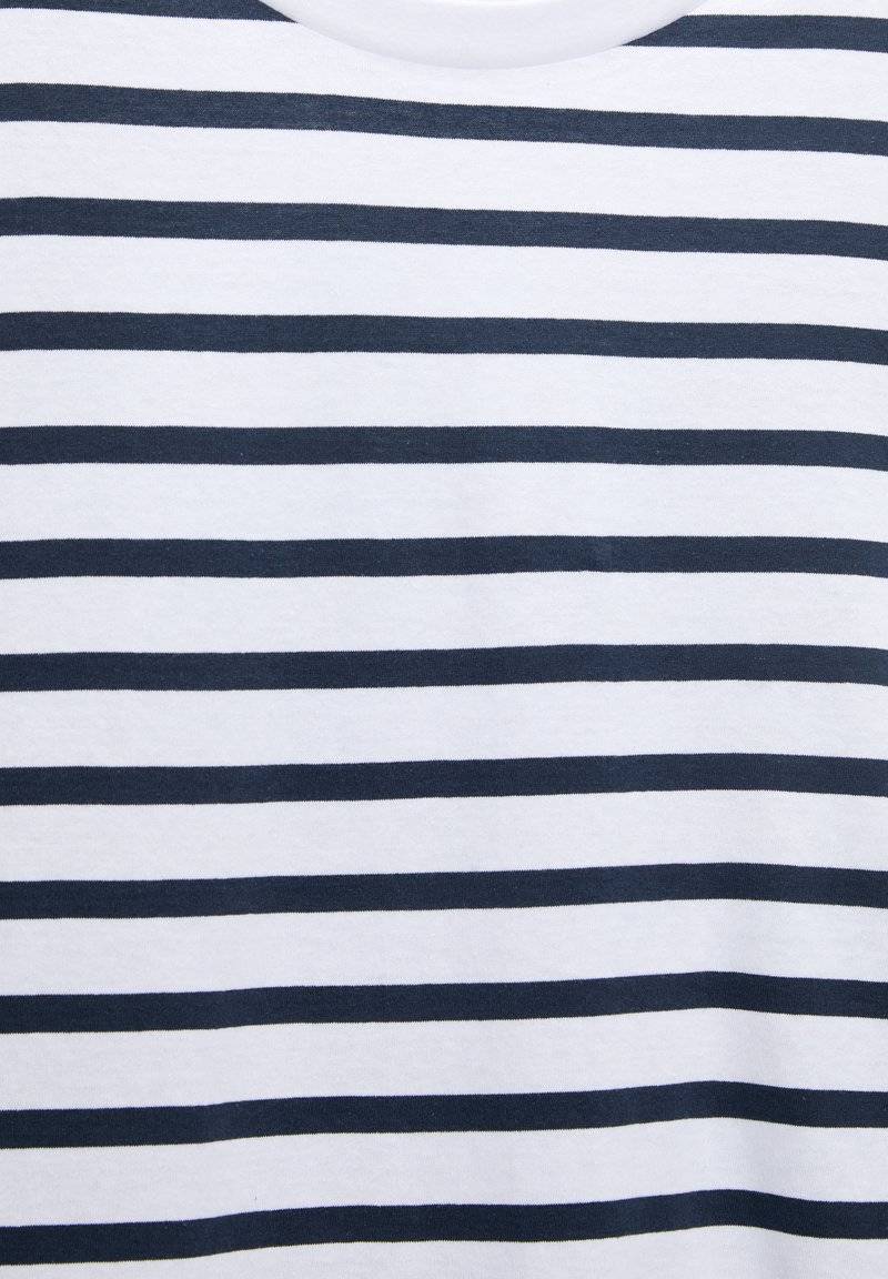 PULL&BEAR PULL&BEAR SHORT SLEEVE - Basic T-shirt - dark blue 50% Rabatt mit kostenlosem Versand