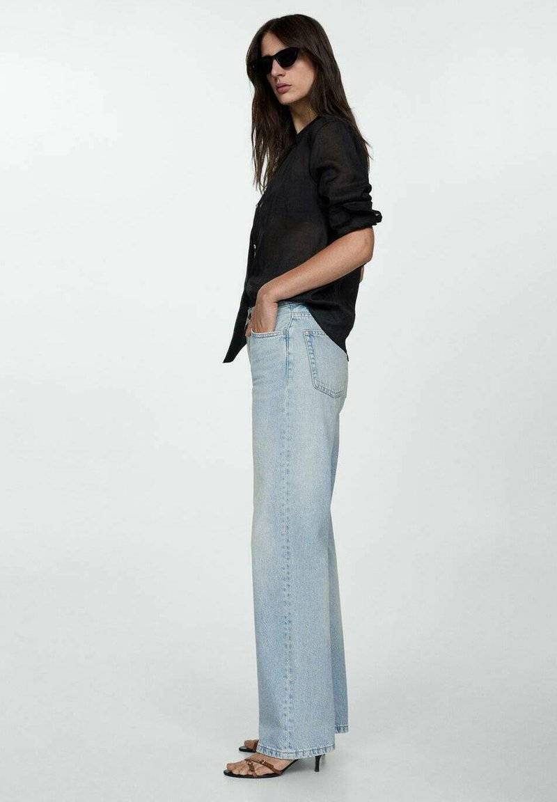 Mango Mango Straight leg jeans - hellblau Kostenloser Versand international