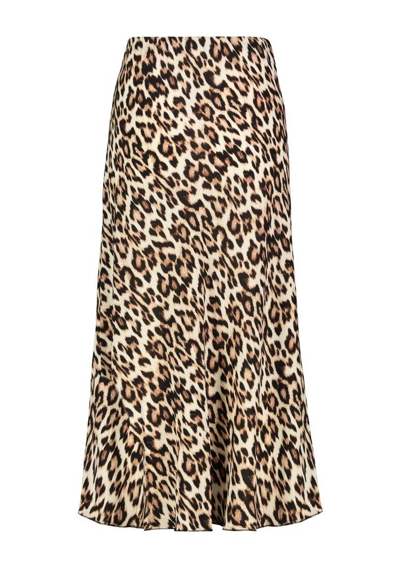 Sublevel Sublevel LEOPARDEN - Maxi skirt - middle brown Online