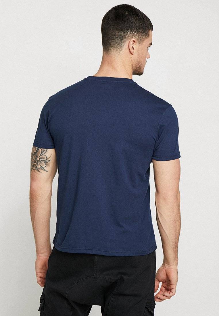 Alpha Industries Alpha Industries SMALL LOGO - Basic T-shirt - new navy Günstiger Verkauf