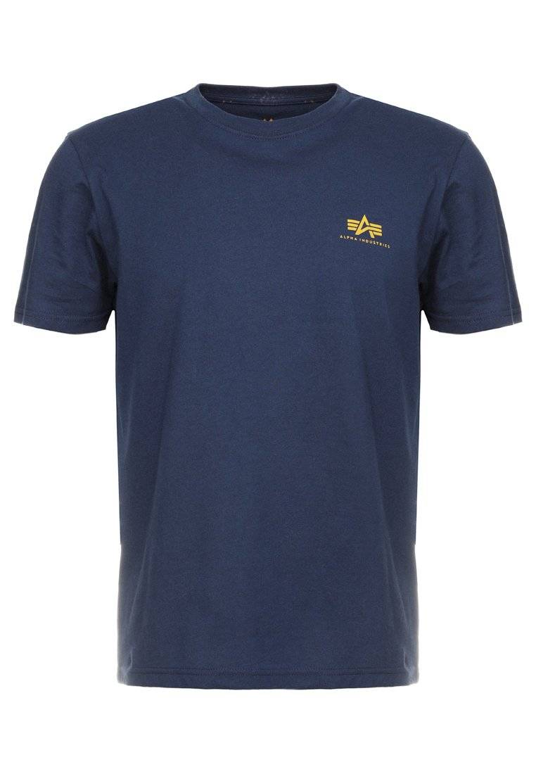 Alpha Industries Alpha Industries SMALL LOGO - Basic T-shirt - new navy Günstiger Verkauf