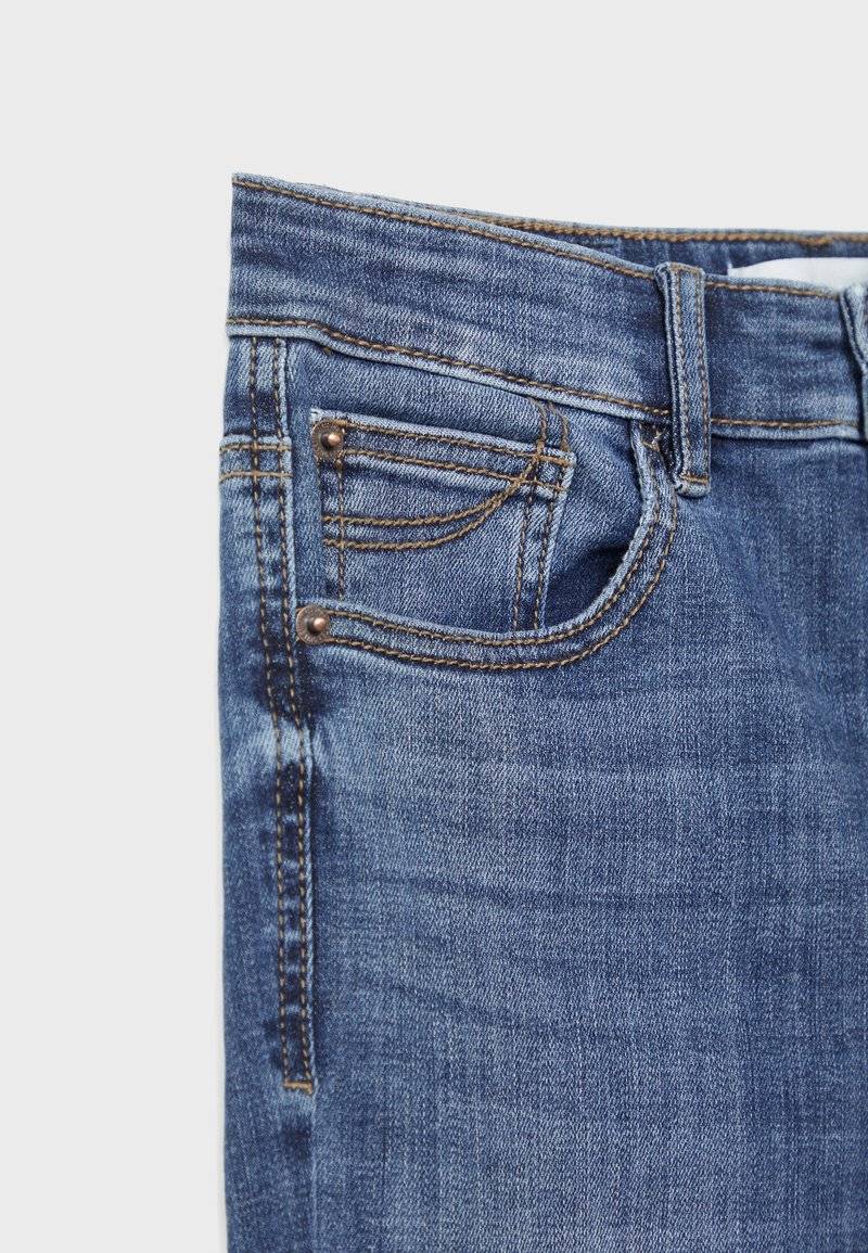 Stradivarius Stradivarius Jeans Skinny Fit - blue black denim Meist gekauft