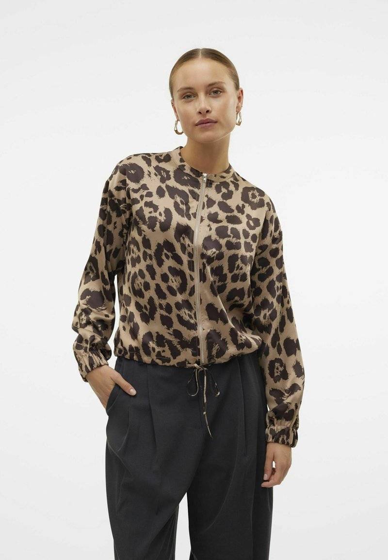 Vero Moda Vero Moda VMMERLE MANTEL - Summer jacket - silver mink Limitierter Zeitrabatt