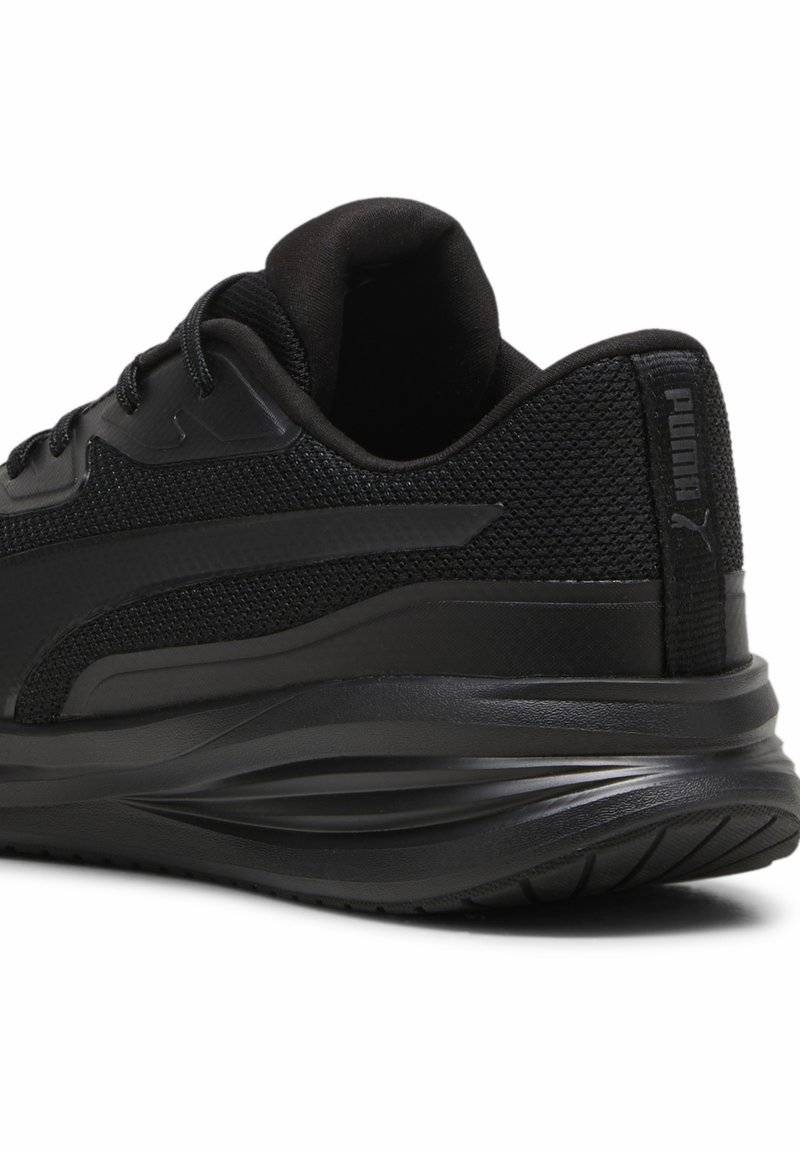 Puma Puma NIGHT RUNNER - Stability running shoes - black Versandkostenfrei
