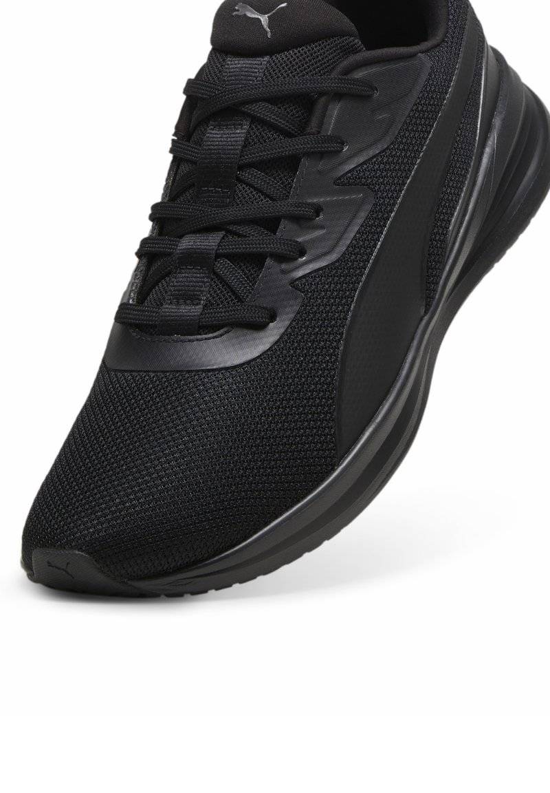 Puma Puma NIGHT RUNNER - Stability running shoes - black Versandkostenfrei